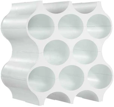 Bottle stand SET-UP - color baltas, KOZIOL