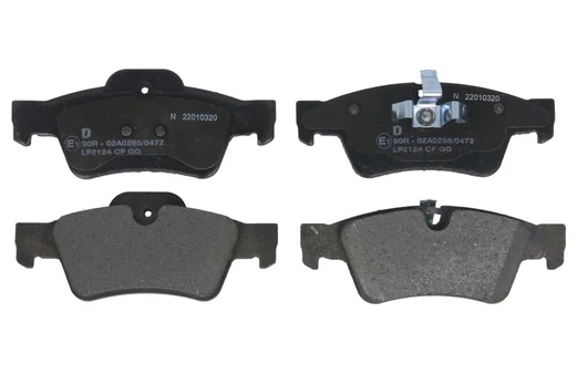 DELPHI LP2124 Brake pad set