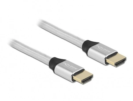Kabelis Delock HDMI - HDMI 2m sidabro (85367)