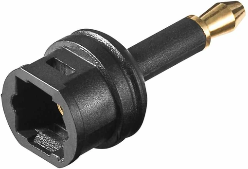 Adapteris AV MicroConnect Toslink Mini - Toslink juoda (TOSLINK-ADAPTER)