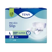 TENA sauskelnės Slip Super, L, 28 vnt. kaina