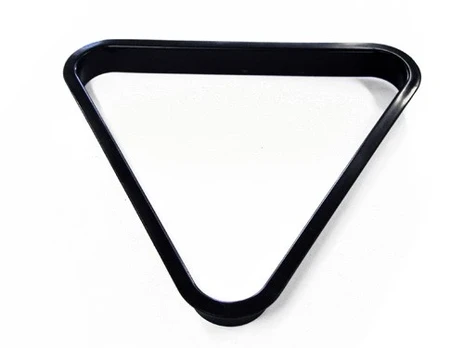 Snukerio trikampis 52.4mm plastikinis juodas