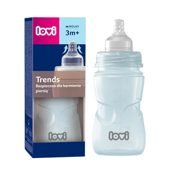 Buteliukas Lovi Trends, 3 mėn+, 250 ml