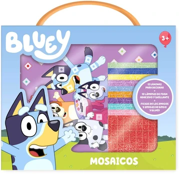 Moose Bluey mosaics briefcase