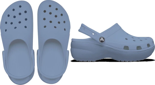 Crocs™ Classic Platform Clog Blue Haze - 42,5