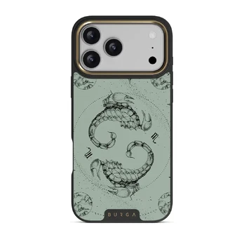 Scorpio - iPhone 17 Pro Max Case, Elite Dark (MagSafe) / Gold / Turquoise