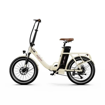 Elektrinis dviratis OneSport OT16 20'', baltas