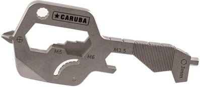 Įrankis - Caruba Multitool Key Screwdriver, Allen Spanner, Ruler, Bottle Opener