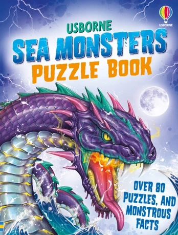Sea Monsters Puzzle Book