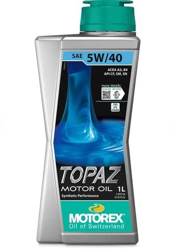 Motorex Topaz 5W40 alyva, 1L