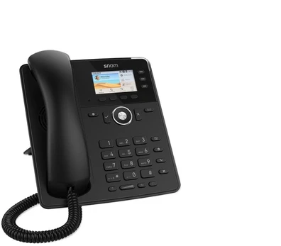 VoIP telefonas Snom D717, juoda