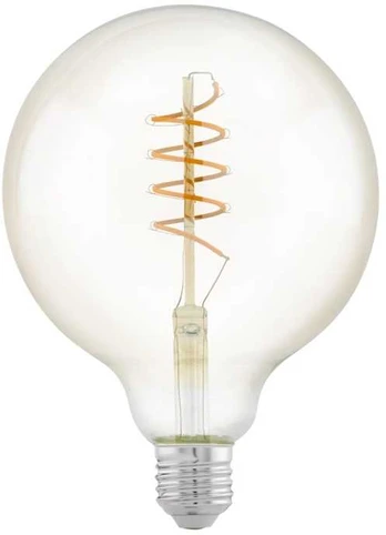 EGLO EGLO E27 G125 SPIRAL 4W 270LM 2200K 3-TRIN AMBER ''KOLLI 4''