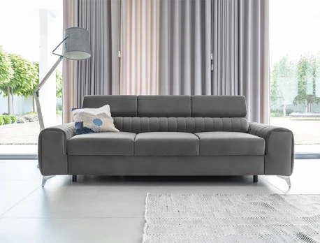 Sofa - lova Laurence pilka, Nube 4