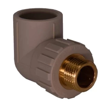 PPR alkūnė GALLAPLAST, DN25 x 3/4", išor. sr.
