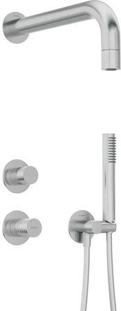 Shower set for concealed installation kaina