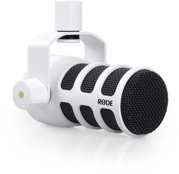 Rode RØDE PodMic – dinaminis mikrofonas, baltas