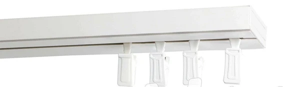 Užuolaidų bėgelis lubinis, 150 cm, balta