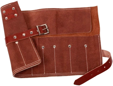 Dark Stag Barber Tool Roll Leather 70x90x280mm