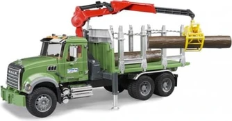 Bruder MACK Granite with crane and trailer