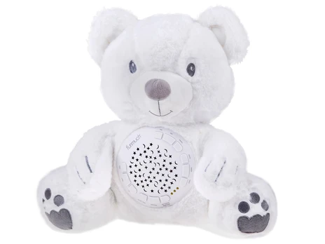 Sieninis ir lubų projektorius Funmuch Calm Bear, balta
