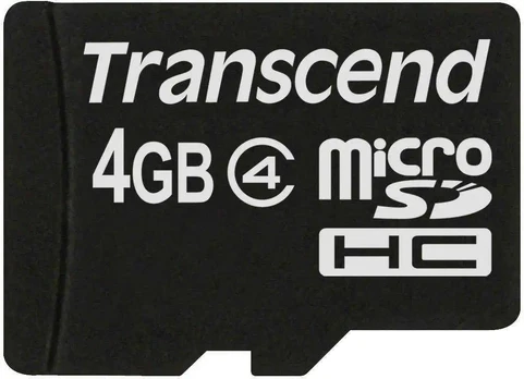 MICRO SDHC 4GB CLASS4 TS4GUSDC4