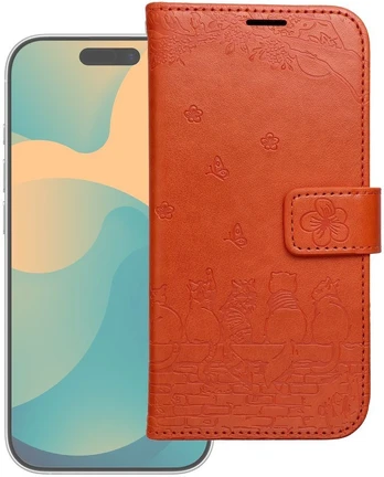 Oem MEZZO Book case for IPHONE 17 cats ruda