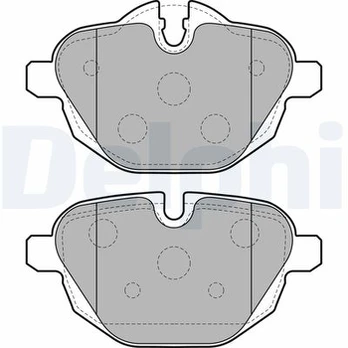DELPHI LP2162 Brake pad set