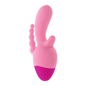 EVOLVED GAME ON Multi-Function 3-Point Vibrator, Purple, 10 Modes