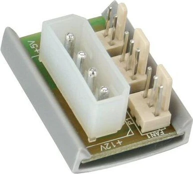 InLine Molex - 3 kontaktų x2, Žalias (33008A)