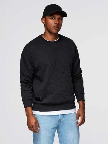 men's sweatshirt juodas