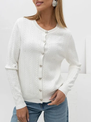 Italy Moda Sweter-IR-SW-57852.71-ecru