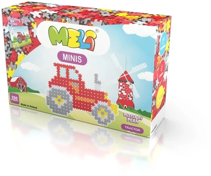 Meli Minis konstruktorius Traktorius (250 el.)
