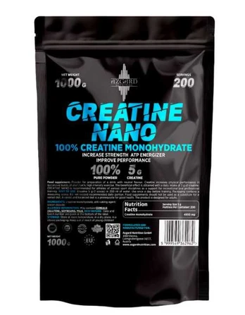 Azgard Nutrition Azgard Creatine Nano 1000 g