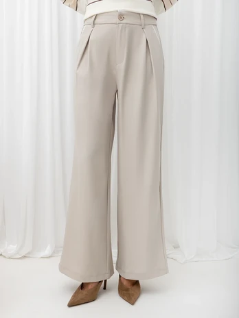 Italy Moda Kelnės-IR-SP-BQ941-9.92-smėlio spalva