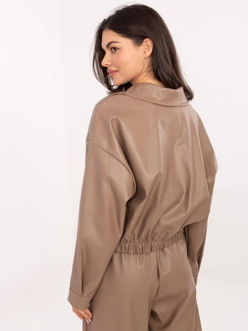 Kurtka-IT-KR-FL9707.34-ciemny bezowy