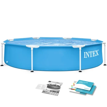 Karkasinis baseinas Intex Metal Frame 244x51 cm, be filtro