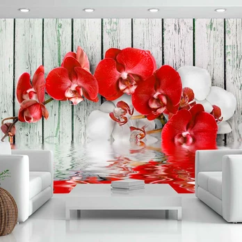 Artgeist Fototapetas - Ruby orchid