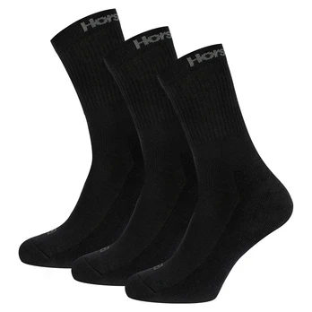 Horsefeathers Delete 3-Pack Socks Black - Dydis 5-7 (AA547A Kojinės)