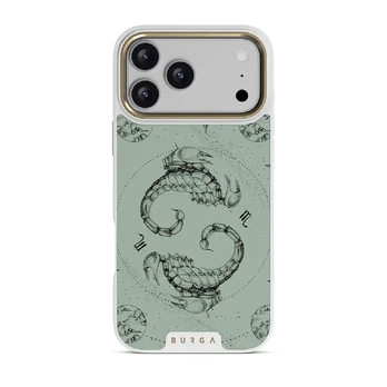 Scorpio - iPhone 17 Pro Max Case, Elite Light (MagSafe) / Gold / Turquoise