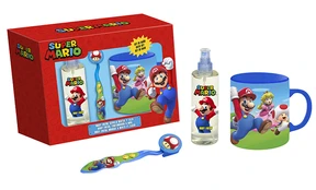 EP Line Super Mario toothbrush gift set Dantų šepetėlis kaina