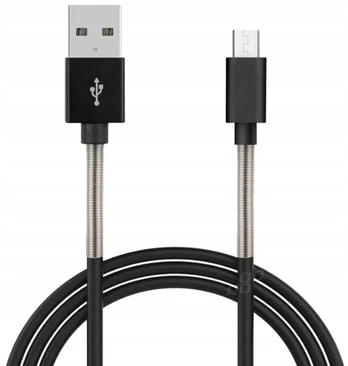 Usb-a / Micro usb-a įkrovimo standartas 2.4a kabelis