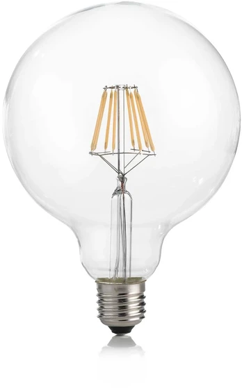 8W LED lemputė, E27, skaidri, 3000K, 271590