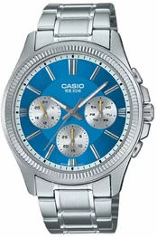 Laikrodis vyrams Casio MTP-1375PD-2A2VEF Sidabras (Ø 43,8 mm)