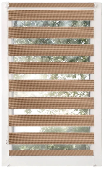 Ritininė užuolaida Karpol Basic, rusva, 57 cm x 150 cm