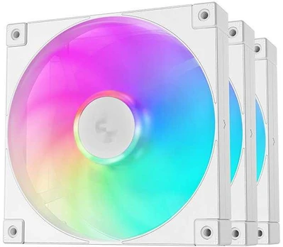 Wentylator Deepcool FD14 ARGB WH 3-pack (R-FD14-WHAPN3-G)