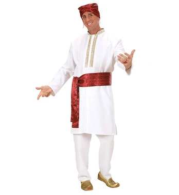 „BOLLYWOOD STAR“ (tunika, kelnės, diržas, turbanas)
