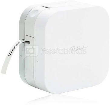 Brother PTP300BT Mono, Thermal, Label Printer, White