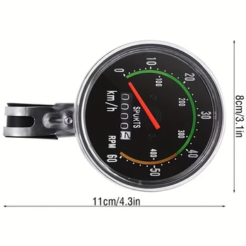 Mechaninis dviračio spidometras 66-74 cm dviračiams.