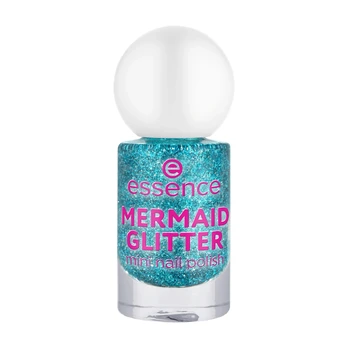 ESSENCE MERMAID GLITTER MINI nagų lakas, 5 ml