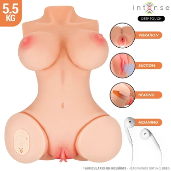 INTENSE Deep Touch Vero Torso - Anatomical Model with Suction, Heat & Voice, 5.5 kg